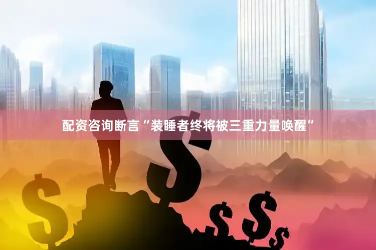 配资咨询断言“装睡者终将被三重力量唤醒”